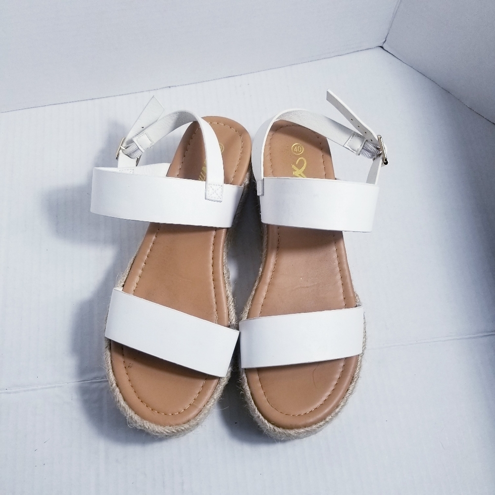 ATHLEFIT WEDGE SANDALS SIZE 8.5 - Picture 2 of 14